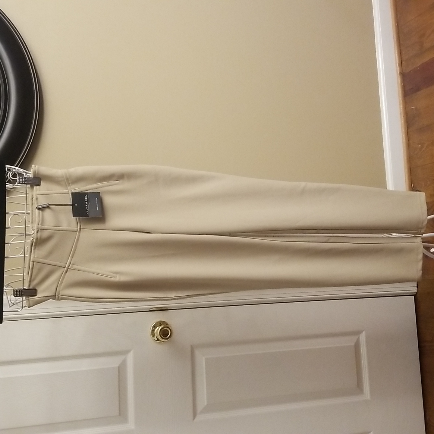 New Women's Jlux Label Oatmeal Pants